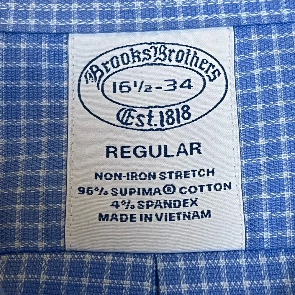 Brooks Brothers Blue Dress Shirt - Picture 2 of 2